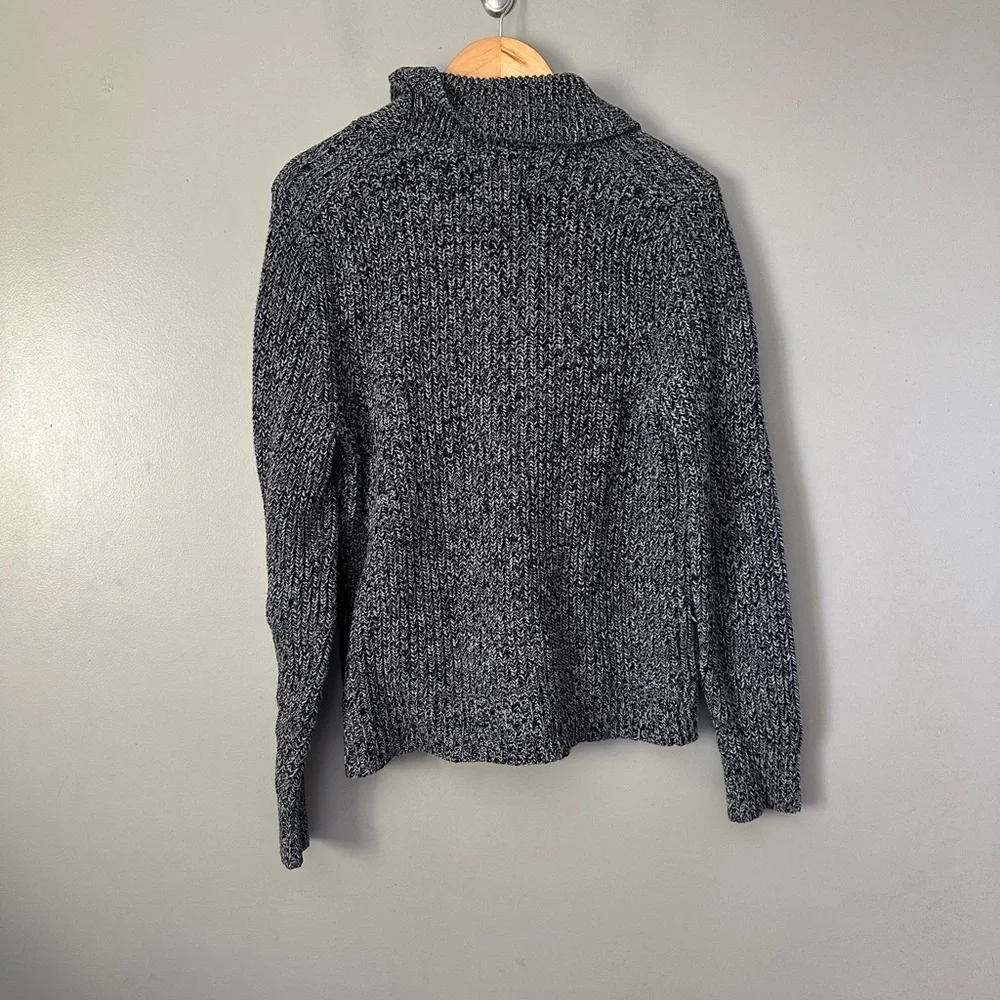 Men's Express Gray Shawl Collar Sweater